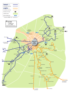 Norwich Fusion Zone Map