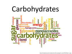 Carbohydrates