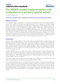 The SCERTS model - AET Training Hubs