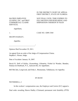 MATRIX EMPLOYEE LEASING, INC. and FIRST