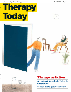 Therapy Today April 2015 Therapy Today April 2015 Size