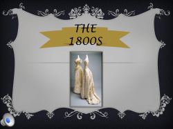 THE 1800S