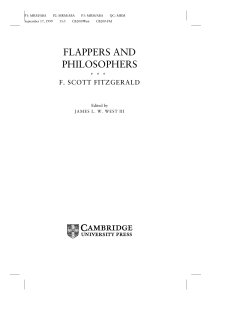 flappers and philosophers - Assets