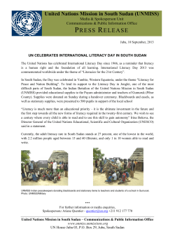 10-09-PR- Literacy Day