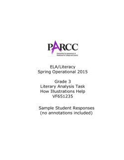 Literary Analysis Task