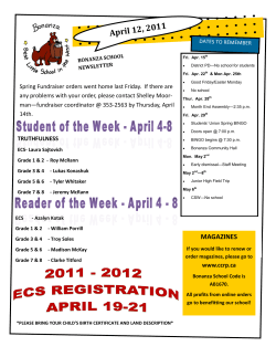 Newsletter Jan1111 - Peace Wapiti School Division