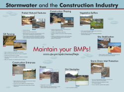 Stormwater and the Construction Industry