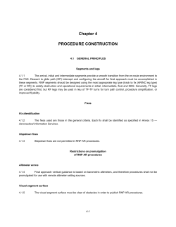 Chapter 4 PROCEDURE CONSTRUCTION