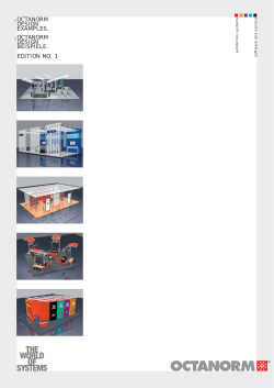 octanorm design examples. octanorm design beispiele. edition no. 1