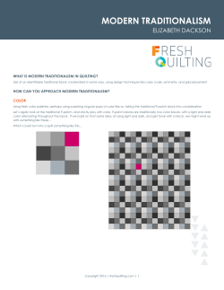 modern traditionalism