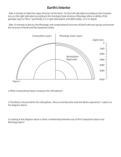 Structure of the Earth