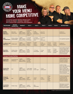 1 Guide - Kraft Foodservice