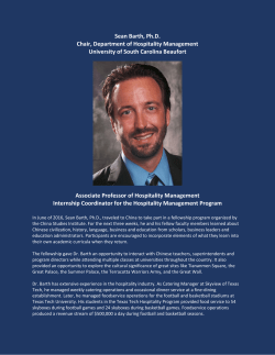 Dr. Sean Barth