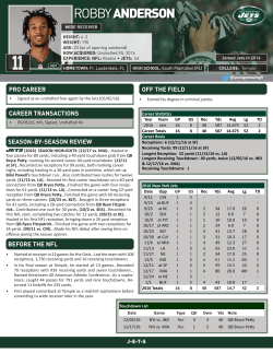 Robby AndeRson ROBBY ANDERSON