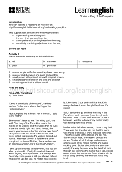 Print story and do activities on paper