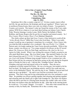 Life is Like a Country Song (Psalm)