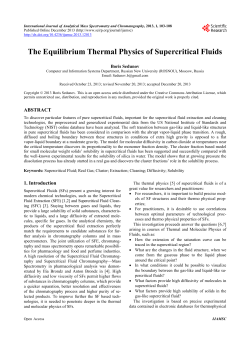 The Equilibrium Thermal Physics of Supercritical Fluids