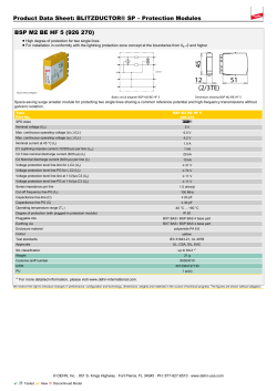Protection Modules BSP M2 BE HF 5 (926 270)