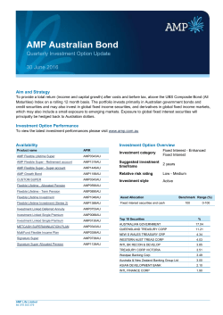 AMP Australian Bond(FLI)