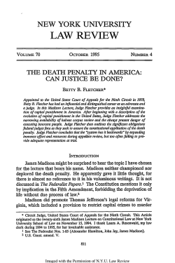 Can Justice Be Done, 70 N.Y.U. L. Rev. 811