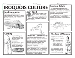 Iroquois Culture