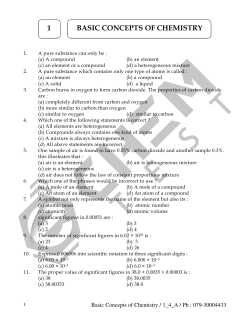 1 basic concepts of chemistry