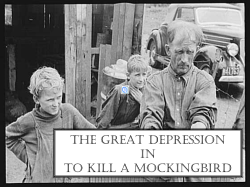 the great depression in to kill a mockingbird