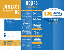 unk dining brochure DOC