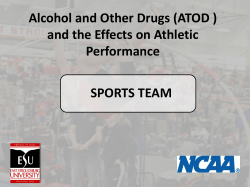 ATOD and the Effects on Athletic Performance