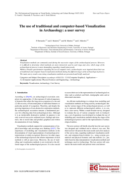 The use of traditional and computer