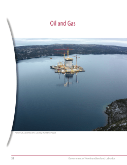 Oil and Gas - Government of Newfoundland and Labrador