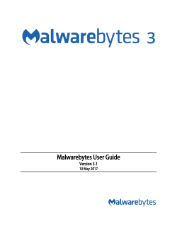 Malwarebytes User Guide