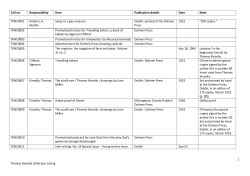 Call no. Responsibility Item Publication details Date Note 1 Thomas