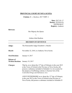 R. v. Rushton, 2017 NSPC 2 Date