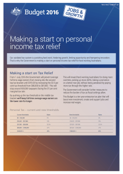 Personal Income Tax