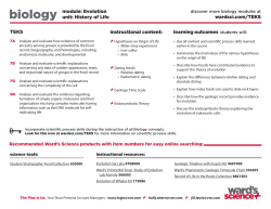 History of Life Digital Guide