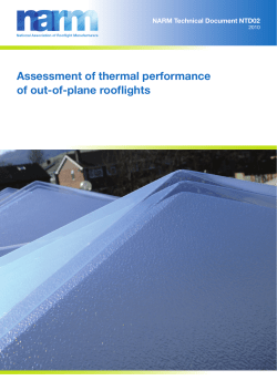 Assessment of thermal performance of out-of