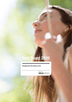 Corporate Plan - Gold Coast 2020