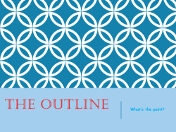 Outline - NYOS Charter School