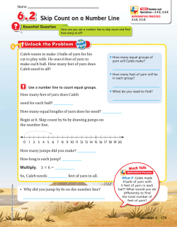 Skip Count on a Number Line