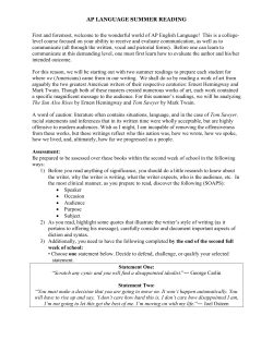 detailed instructions and assigned titles.