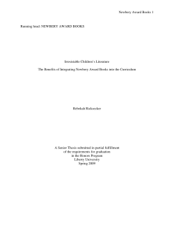Irresistable Children`s Literature: The Benefits of Integrating