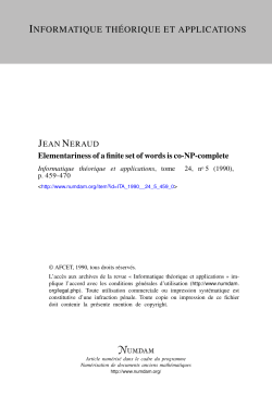 Elementariness of a finite set of words is co-NP-complete