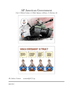 AP American Government - Stevenson High School