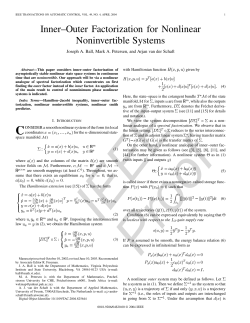 Inner–Outer Factorization for Nonlinear Noninvertible Systems