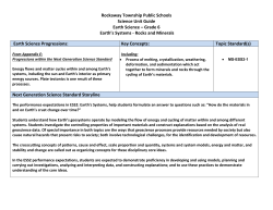 Rocks and Minerals - Rockaway Township School District