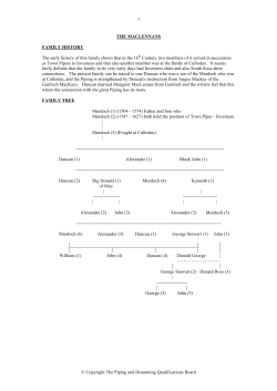 The MacLennans - New Hampshire School of Scottish Arts