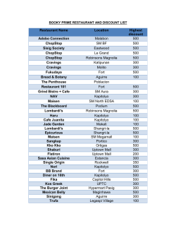 booky prime restaurant and discount list