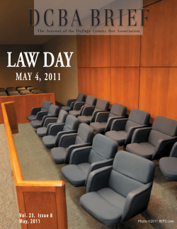 Pro Bono - DuPage County Bar Association