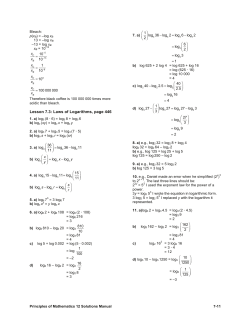 Solutions - Heritage Collegiate